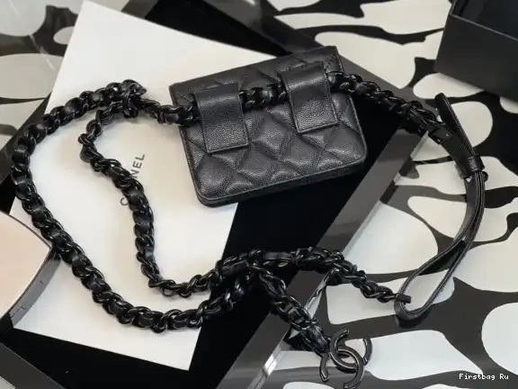 Firstbag Ru CHANEL CARD HOLDER FLAP BELT 0509